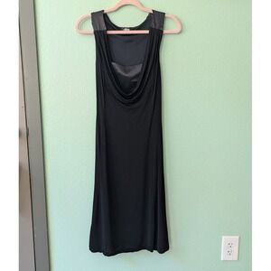 Oltre Made in Italy Sexy Slinky Little Black Dress LBD